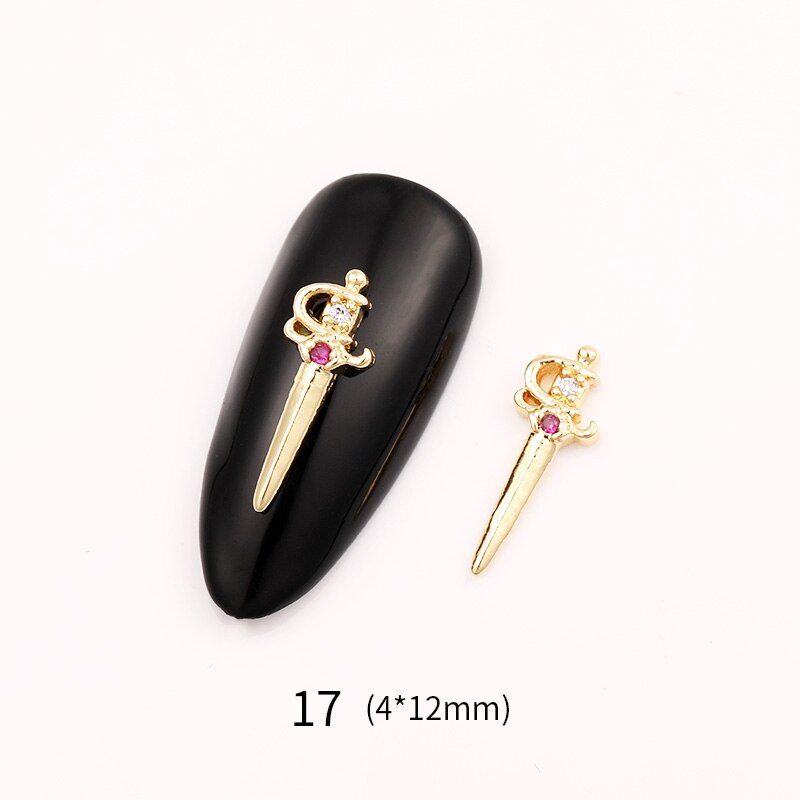 1 Pc 3D décoration d'ongle strass petit papillon fée Bling Nail Art pierres coloré Nail Art accessoires bricolage conseils de: 23