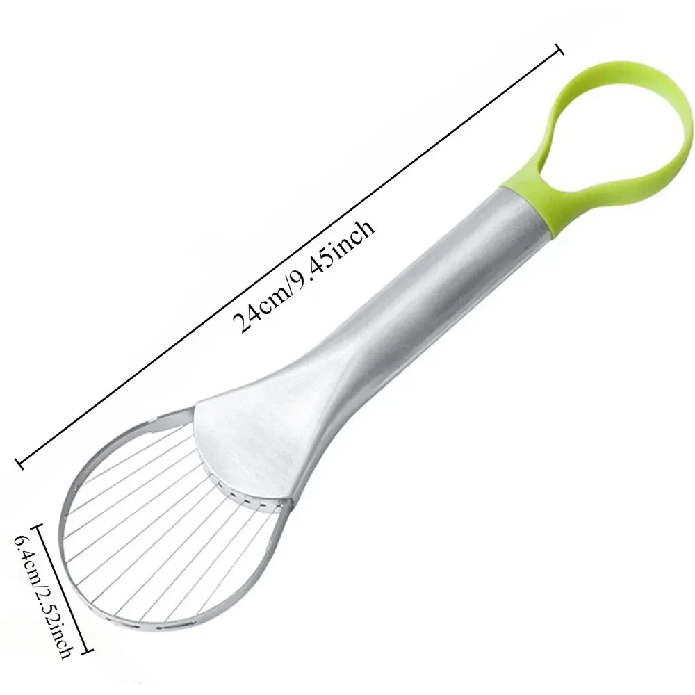 Heißes Avocado-Messer, kleines Werkzeug, Rinde-Avocado-Schäler und -schneider, effizientes Küchenwerkzeug, Spülmaschinen-Sicherheitswerkzeug für Avocado-Salat