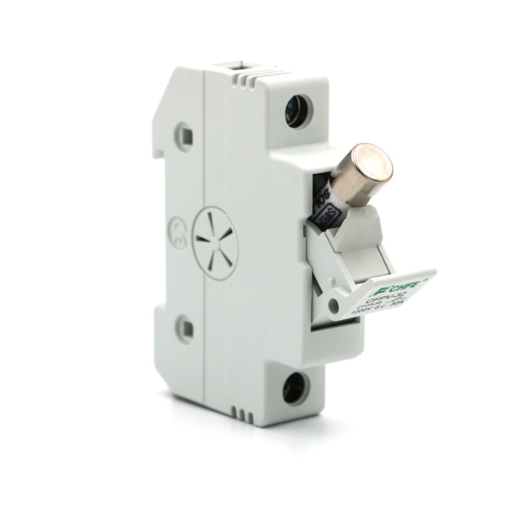 2pcs x PV Solar Fuse 5A/10A/15A/20A/30A 1000V DC Connector Fusible With Fuse Holder for PV PV Solar System Protection 10x38mm