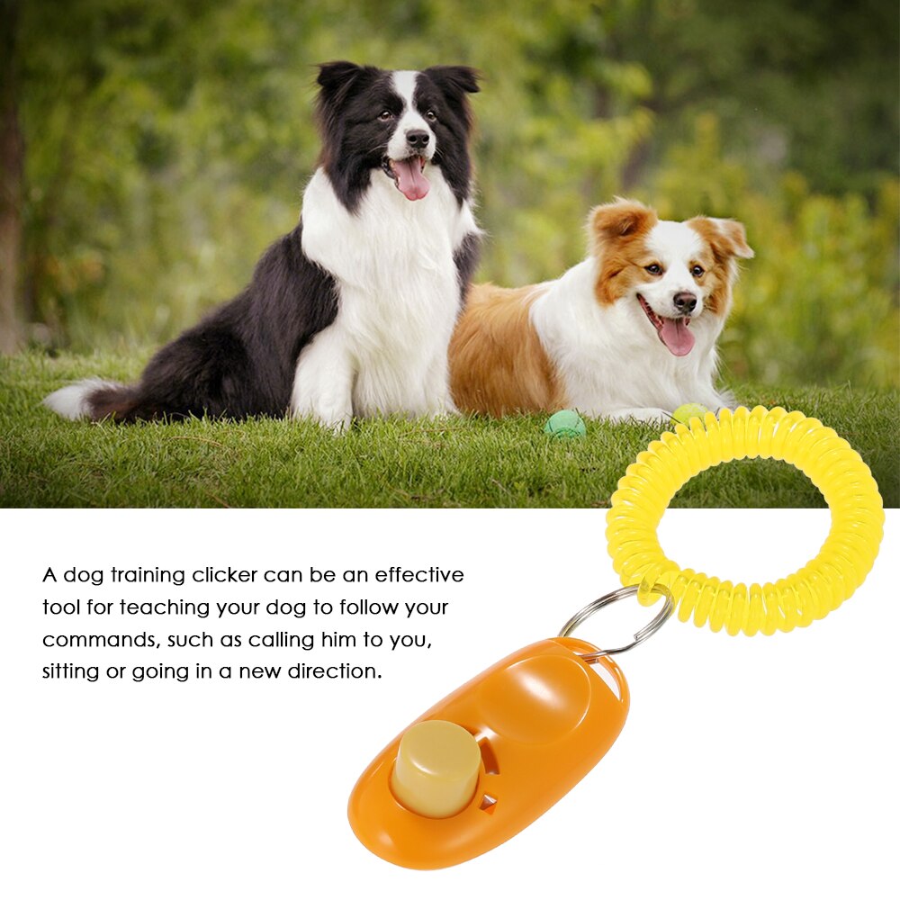 Pet Dog Training Clicker Pet Sound Training Device Trainer Aid Wrist Clicker Tool For Most Pet 7 Pack Reliable Clicker