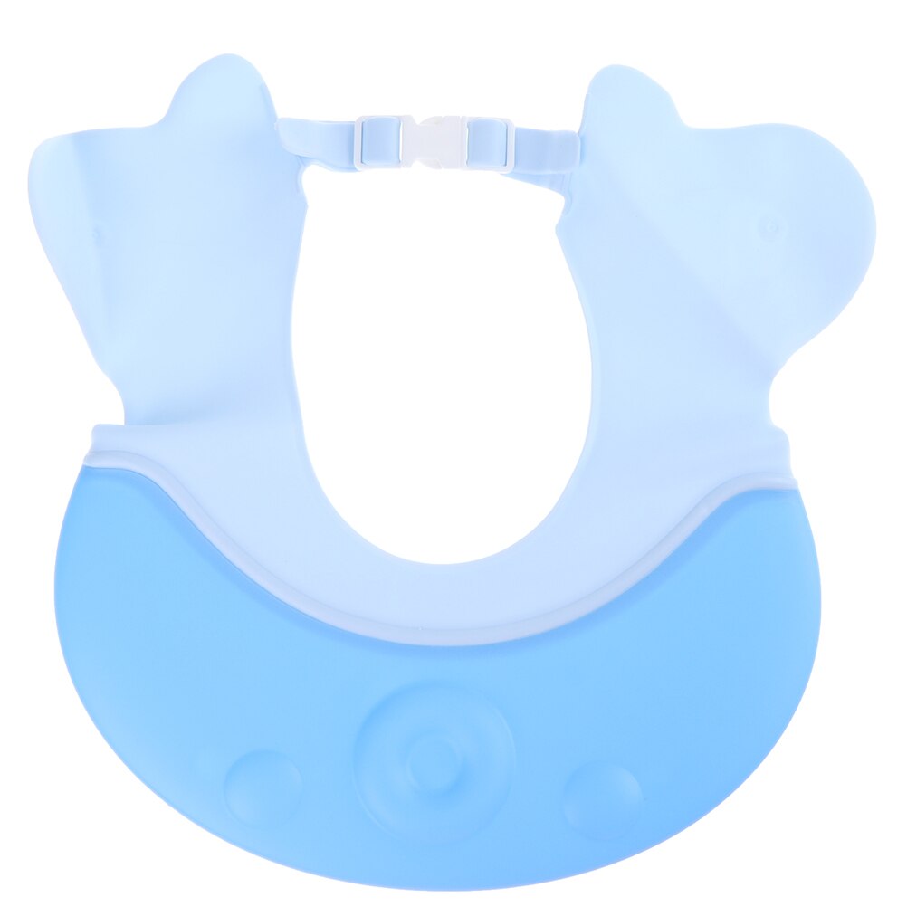 1 Pc Baby Shampoo Cap Leuke Vleugel Dier Baby Hoed Peuter Wash Hair Shield Kids Douche: Blauw