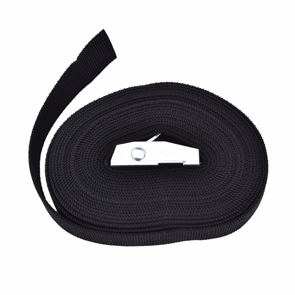 Metal Buckle Width Nylon Pack Cam Tie Down Strap Lash Luggage Bag Belt With Travel Accessories 1-4 M