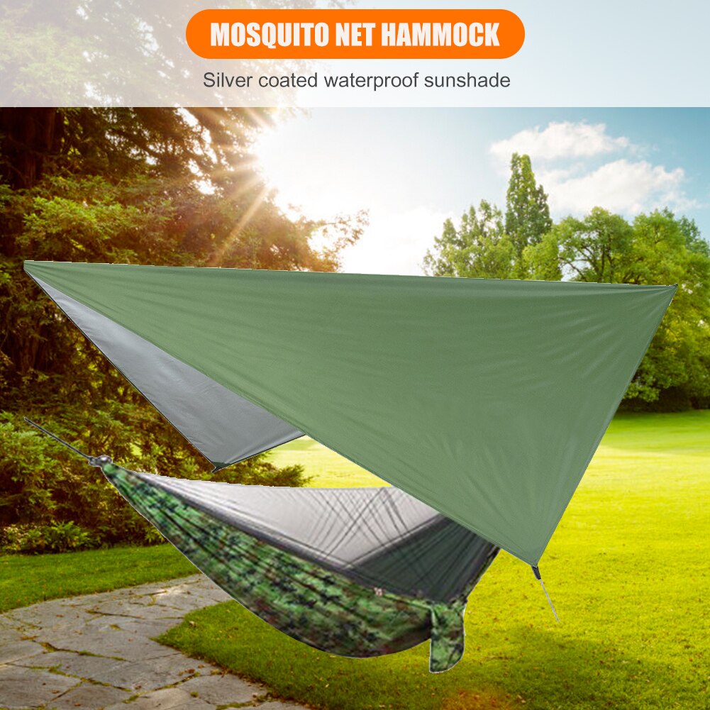 Camp Patio Canopy Awning Waterproof Outdoor Picnic Mat Tent Multi-functional Practical Convenient Sunscreen Beach Pad