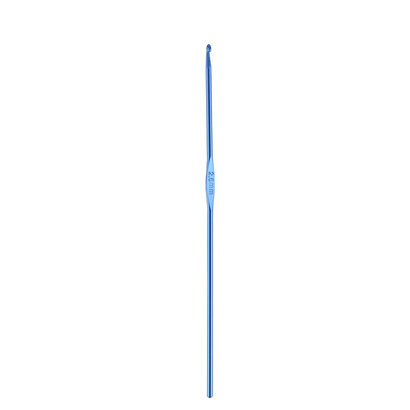 2-10Mm Aluminium Haak Breinaalden Naalden Voor Hand Ambachten Zak Trui Metalen Haak Weave Haak Naalden accessoires: 2.5mm Crochet hook