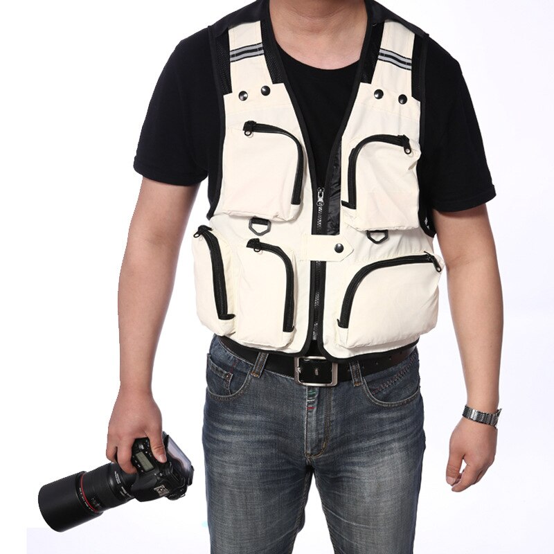 Fly Fishing Vest Mesh Jacket Men Sleeveless Photography Waistcoat Outdoor Premium Gear Packs and Life Vests for Fly Fishing Male