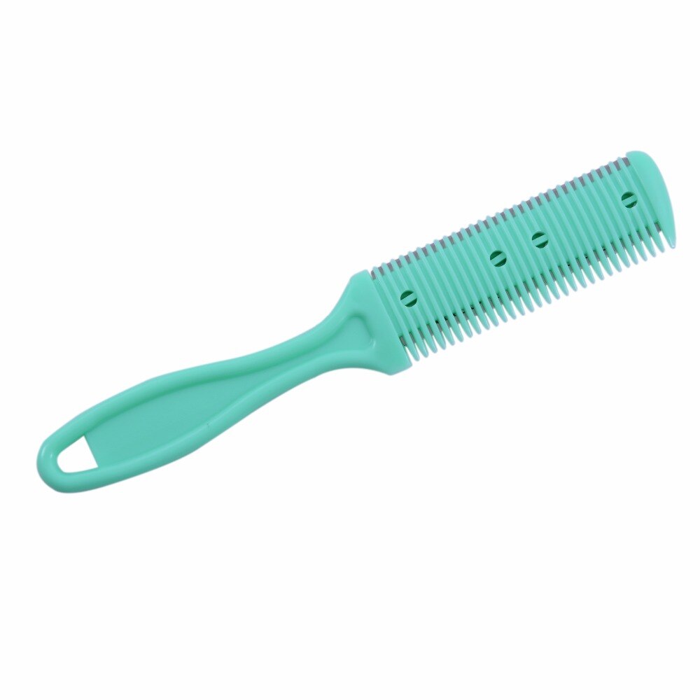 12 stk/parti frisør tyndere trimmer farverig hår barberkniv kam saks