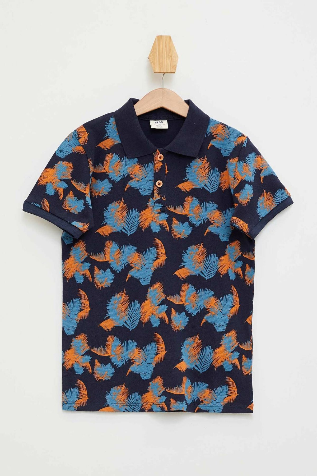 DeFacto Sommer Kinder T-Shirt Junge Revers Casual Druck Muster Kurzen Ärmeln Jungen Lose Tops Sport Neue-M2999A619HS