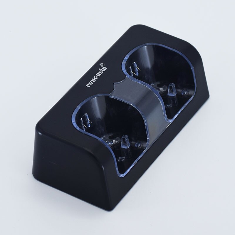 Zwart Gamepad Oplaadbare Batterij + Quad 2 Dock Station Charger Kit voor Wii Remote Gaming Controller opladen