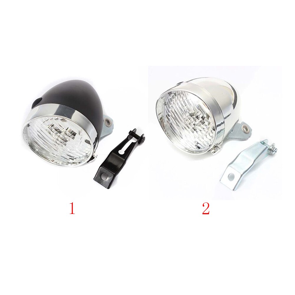 Cykel forlygte cykel forlygte 3 led vintage retro klassisk lampe natridning