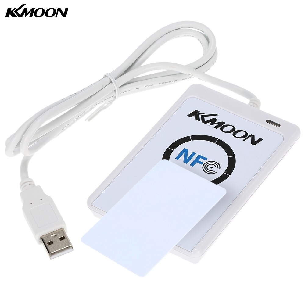 KKmoon NFC ACR122U RFID Contactless Smart Reader Writer USB SDK IC Card Support FeliCa card