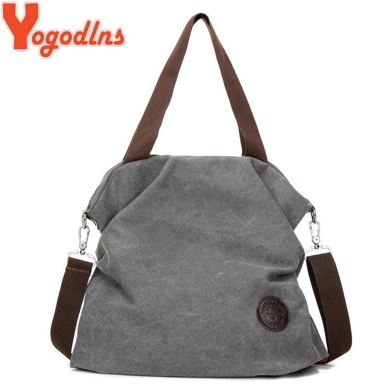 Yogodlns Vrouwen Corduroy Canvas Tote Dames Casual Schoudertas Opvouwbare Herbruikbare Boodschappentassen Strandtas Vrouwelijke Katoenen Doek Zak