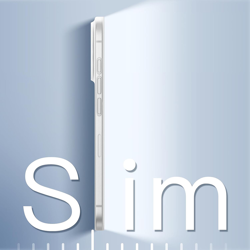 Funda ultrafina de PP de 0,3mm para iPhone 16E 16 15 14 Pro Max Plus, cubierta dura trasera mate transparente, carcasa antihuellas esmeriladas