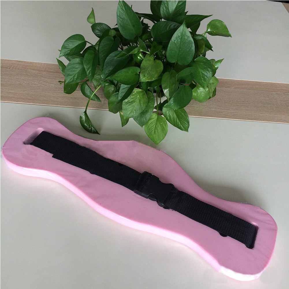 Cinturón de natación de espuma flotante para espalda ajustable, equipo de entrenamiento de cintura, herramienta de niños y adultos, Flotador para tabla, cinturón para niños: Rosa