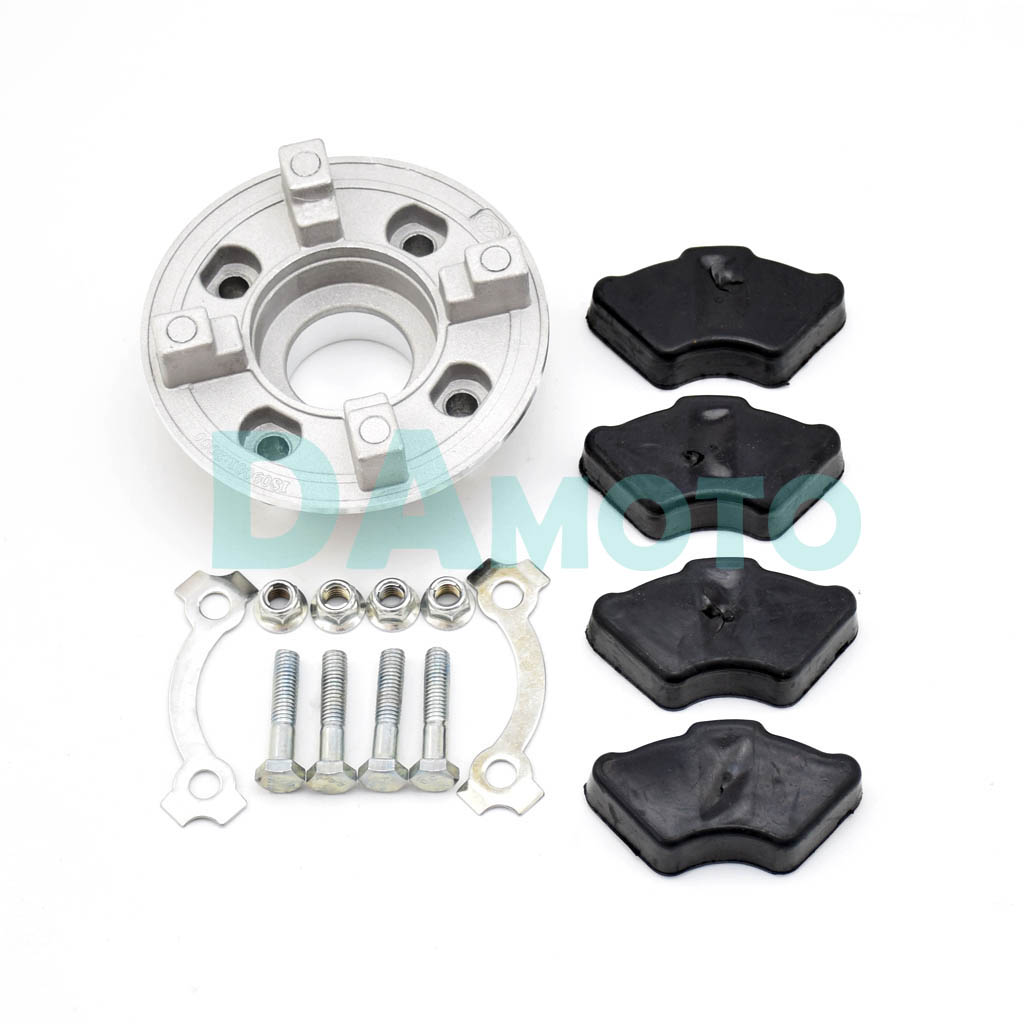 Dirt Bike-neumático de cubo y Rueda trasera para motocicleta, amortiguador de goma de 70CC, 90CC, 100CC, 125cc, para pit bike