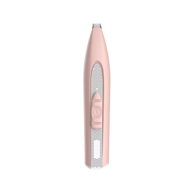 Kjæledyr spiker fot hår trimmer katt hund trim klipper elektrisk klipper klipper hårklipp pote barbermaskin klipper blad maskiner for hunder: Rosa