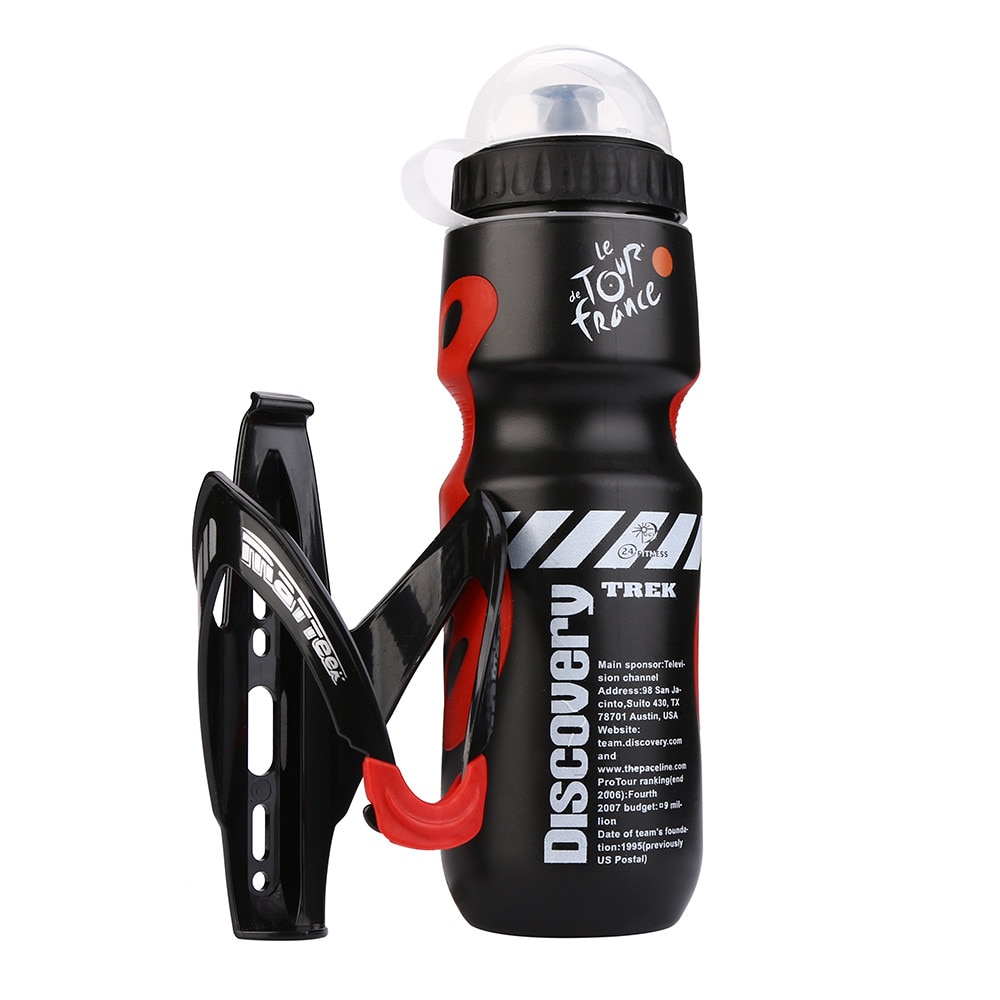 650Ml Outdoor Water Fles & Houder Kooi Rack Mountain Fietsen Fiets Kit Bidon Bekerhouder Set