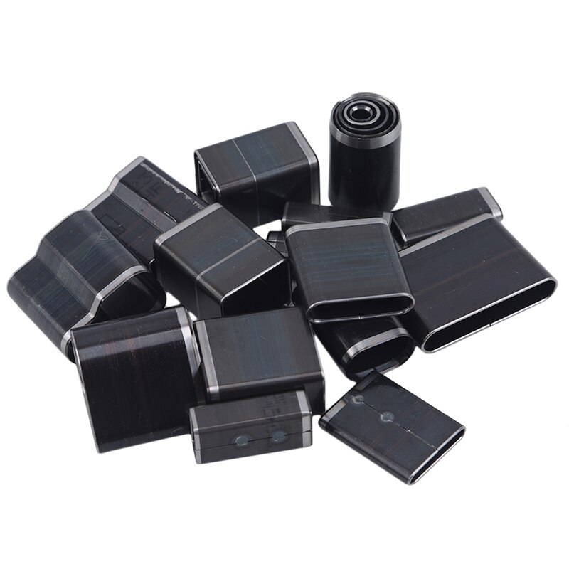 Juego de punzonadoras huecas con forma de agujero, herramienta de punzonado para cinturón de cuero, funda de teléfono, herramienta artesanal de cuero, 24/39 Uds.