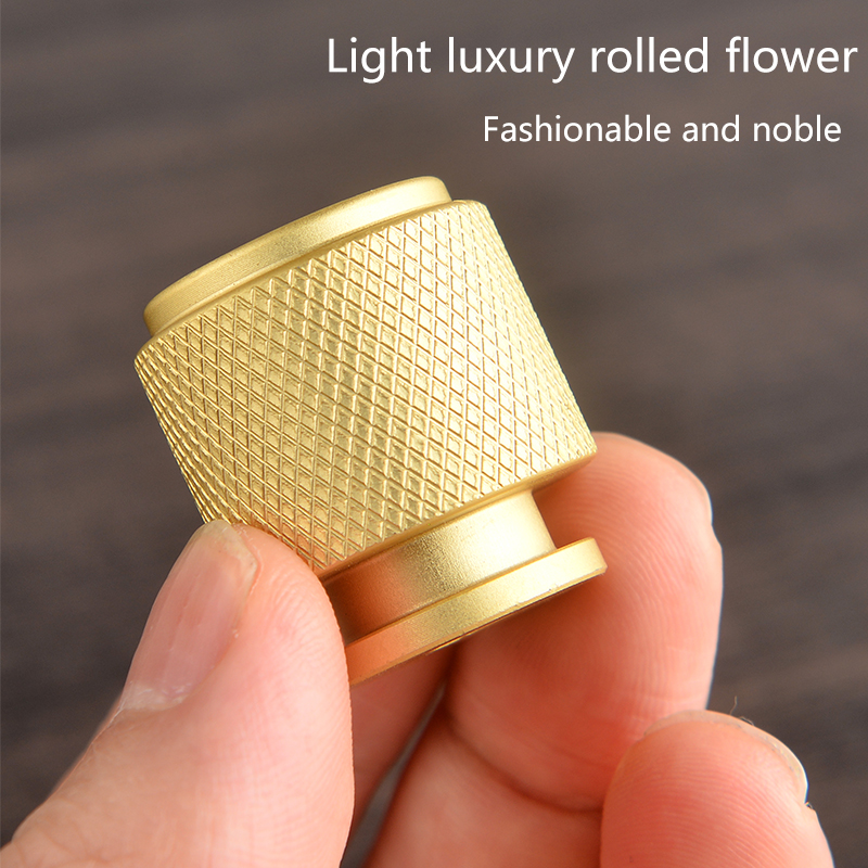 Round Furniture Handles Cupboard Door Cabinet Wardrobe Knob Cupboard Dresser Single Hole Handle Aluminium Alloy