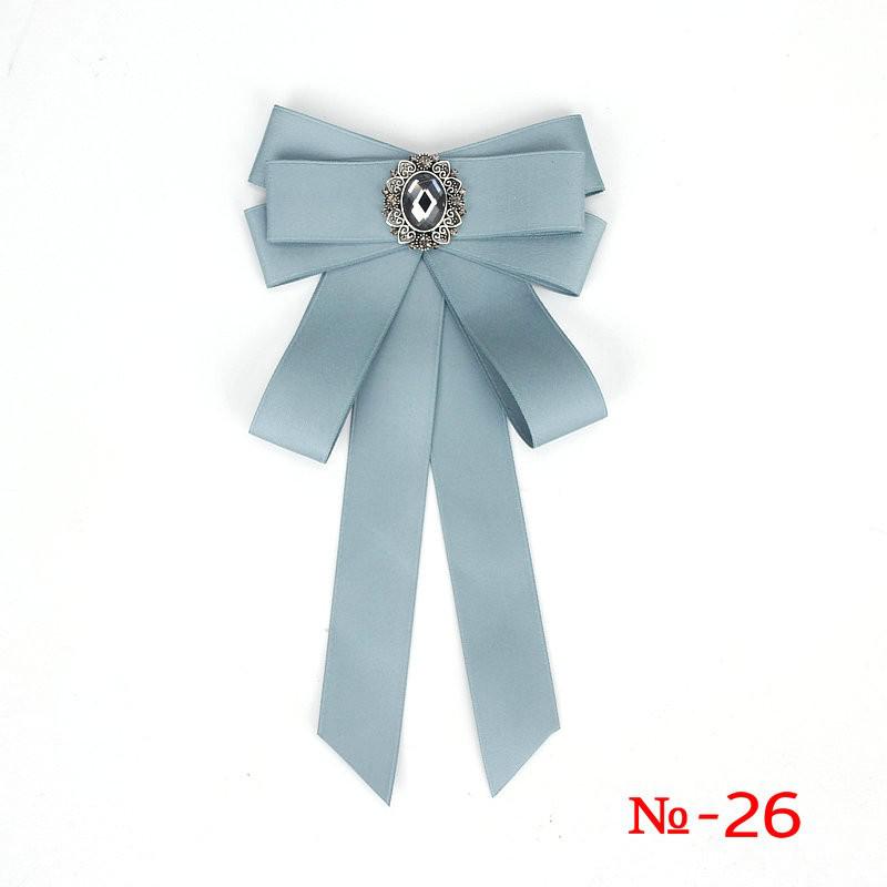 Mode Vlinder Knoop Lint Diamant Bowtie College Dames Wit Rhinestone Shirts Strikje Cadeau Voor Vrouwen Accessoires