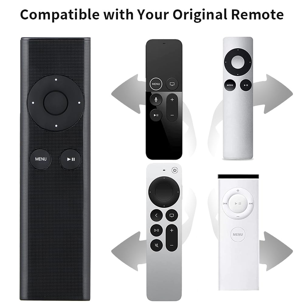 Afstandsbediening voor Apple TV 4K HD TV 1e 2e 3e 4e 5e TV2 TV3 Box voor iPhone iPad Mac MacBook MC377LL/A A2169 A1842 A1625