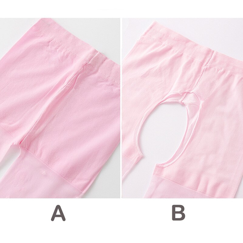 Medias transpirables delgadas para niña, pantis transparentes de Color sólido, para verano