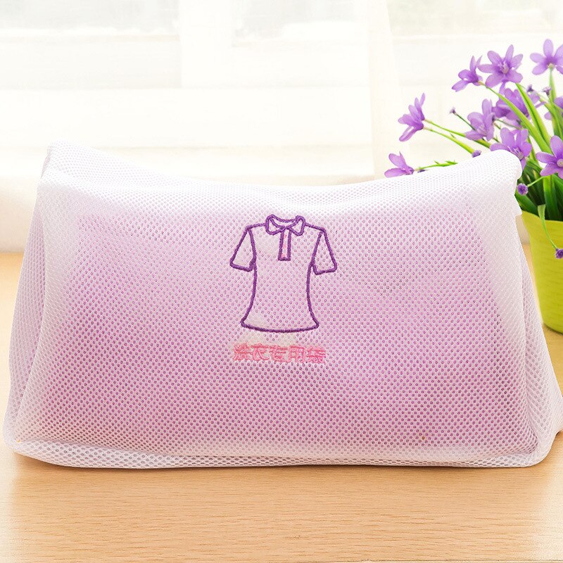 1PC Laundry Bags Underwear Aid Bra Laundry Mesh Wash Basket Net Washing Storage Zipper Bag laundry bags for dirty clothes