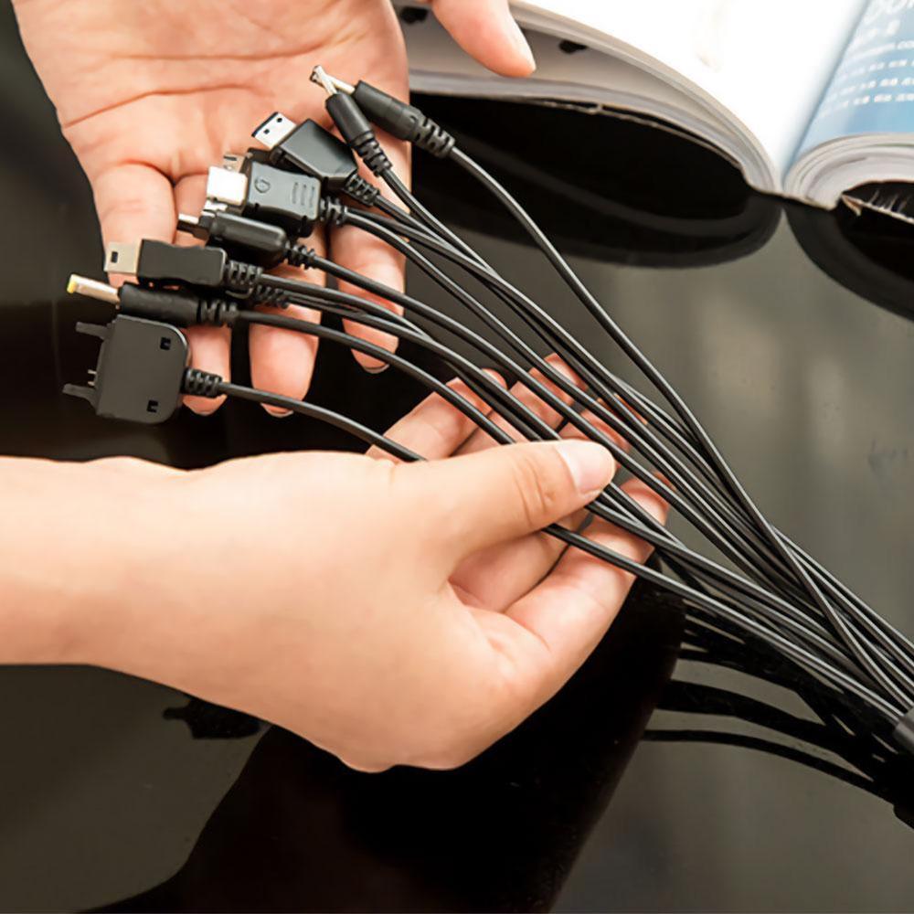 Universal USB Charger Cable Multi Model 10 In 1 Cell Phone Charge Lightweight for Phone Computer Ipad