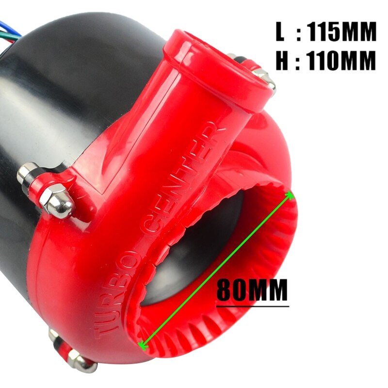 Universele Elektronische Turbo Blow Off Valve Geluid Elektrische Turbo Blow Off Analoge Geluid Bov Auto Nep Dump Valve