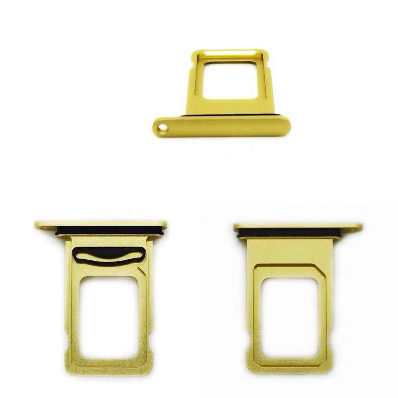 Dual SIM Card Slot Replacement Tray For Apple iPhone XR XSMAX Tray Holder With Waterproof Seal & Free Sim card Pin