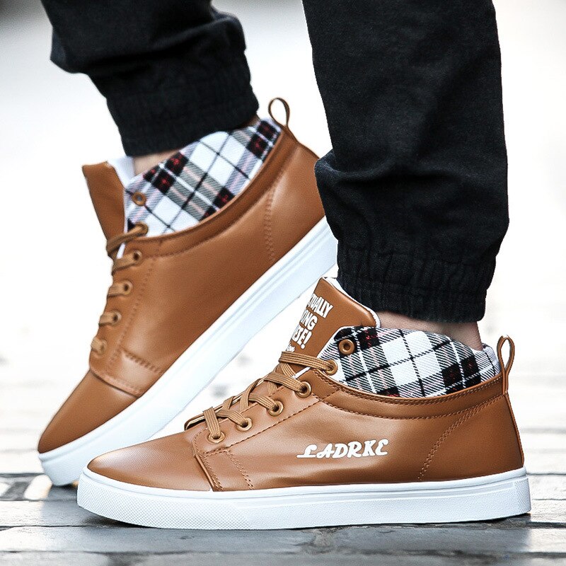 Britischen Wind Casual männer Winter Stiefel Solide Frühjahr und Sommer Herren Winter Schuhe Gummi Flache Beiläufige Winter Stiefel