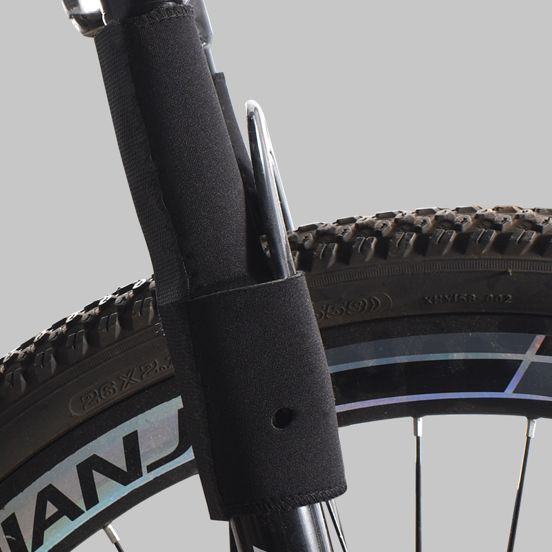 1 par de protectores de horquilla para bicicleta de carretera, almohadillas protectoras, envolturas de marco, Protector de horquilla, accesorios resistentes al polvo y a los arañazos para bicicleta