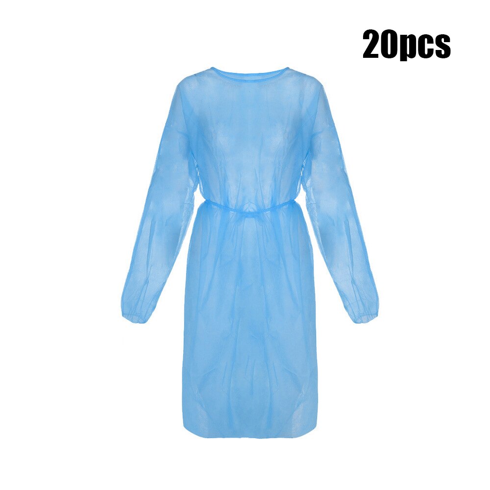 Disposable Coverall Workwear Protective Suit Work Clothes ropa de trabajo werkkleding coat blouse 10/20/30/40pcs: 20pcs