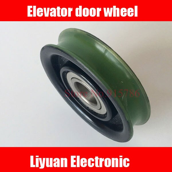 2 stk elevator dørhjul  / 85 * 20 * 6204z hængende hjul / elevator enkelt rillet hjul / elevator tilbehør