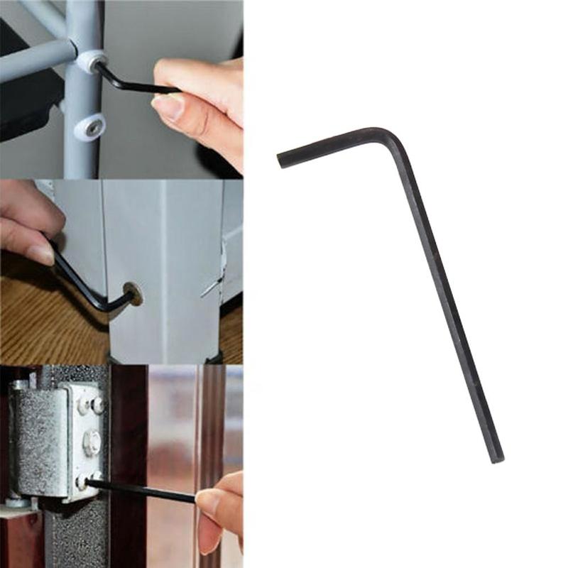 0.9mm-10mm tout usage hexagone jeu de clés pour vélos famille l-type Allen accessoires clé outil 1 pièce outil réparation R5X7