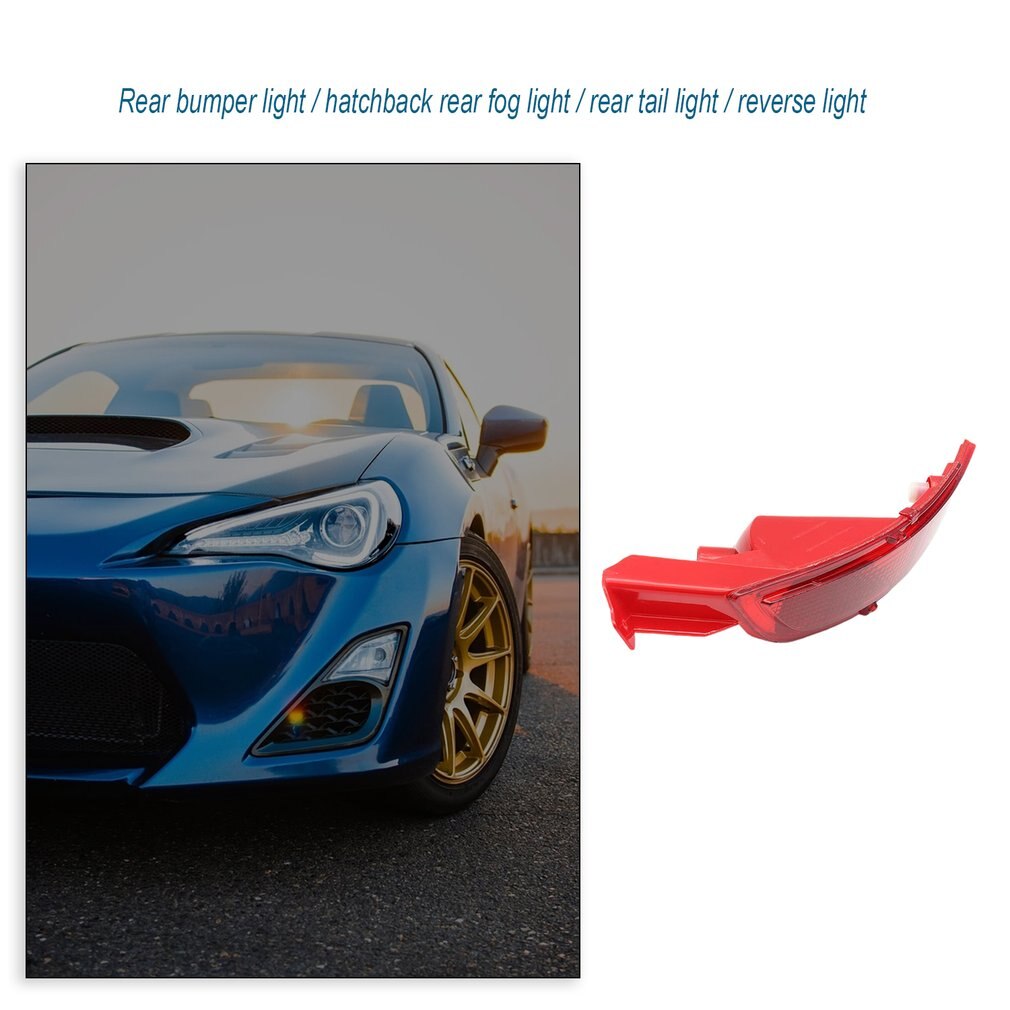 For Ford Fiesta Mk7 - Rear Bumper Reflector Rear Tail Lights Reversing Lights Reflector Left
