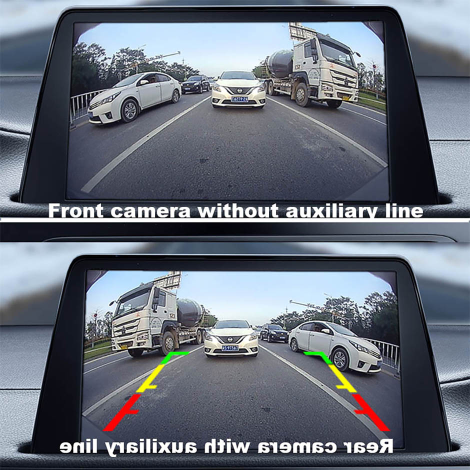 car Rear View Camera UV sensor light control AV 4 pin aviation For Truck/Trailer/Pickups/RV Truck Backup Camera Heavy Duty QXNY