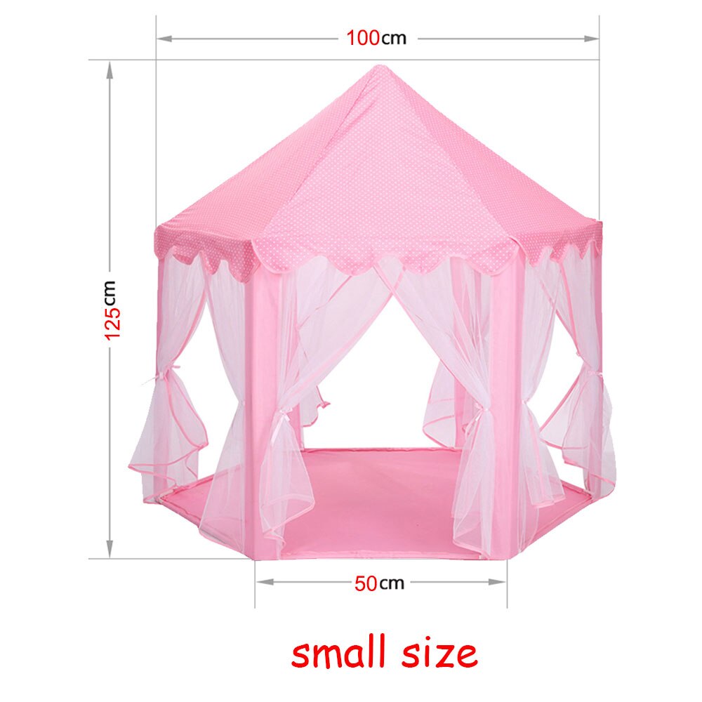 Portatile Princess Castle Gioca Tenda Attività Fata House Fun Playhouse Tenda Della Spiaggia Bambino che gioca Giocattolo Regalo Per I Bambini: WJ3003AS