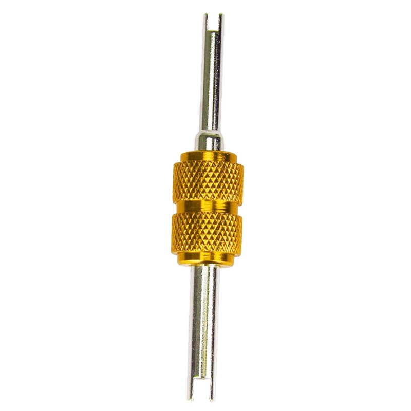 para herramienta extracción núcleo válvula, herramienta instaladora extracción sistemas acondicionado: YELLOW