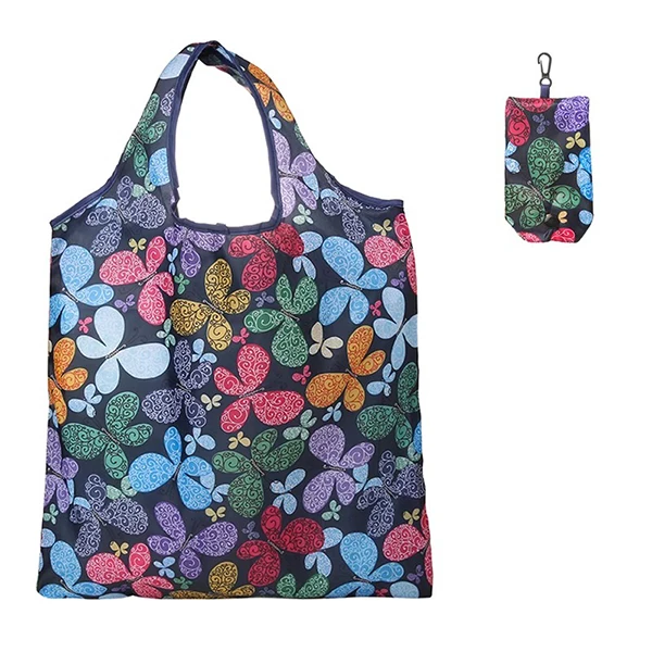 10pieces Foldable Shopping Bags Handheld Eco Friendly Storage Bags Reusable Supermarket Shopping Bags Travel Home Furnishings: SKY BLUE