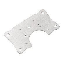 Stainless Steel Hinge Fixing Plate For Cabinet Door Repair Installer Kits Door Hinges Repair Mount Tool Home Improvement
