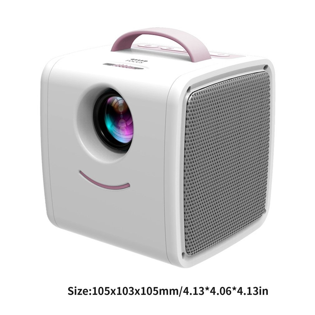 Mini Q2 Thuis Kinderen Projector Draagbare Led Ondersteuning Hd 1080P Kleine Projector 20-80 Inch Projectie Size