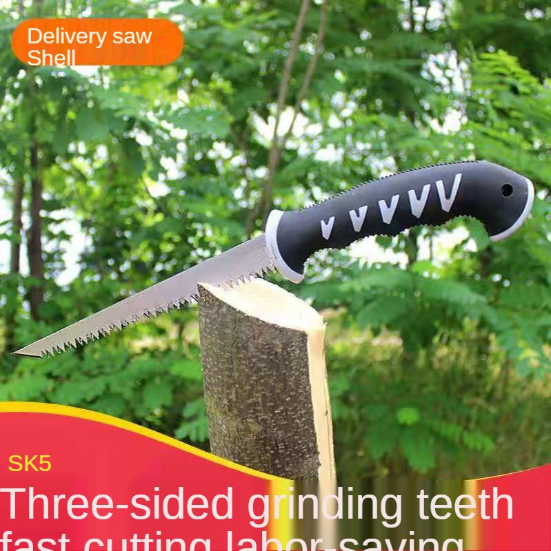 Portable Fruit Tree Saw Garden Saw Hand Saw Waist Saw Woodworking Saw Felling Saw Fruit Tree Outdoor Saw Band Saw Set Hacksaw