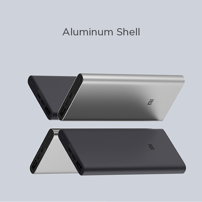 Xiaomi Power Bank 3 10000mAh PLM12ZM USB Type C QC3.0 Fast Charging Mi Powerbank 10000 Portable Charger Poverbank