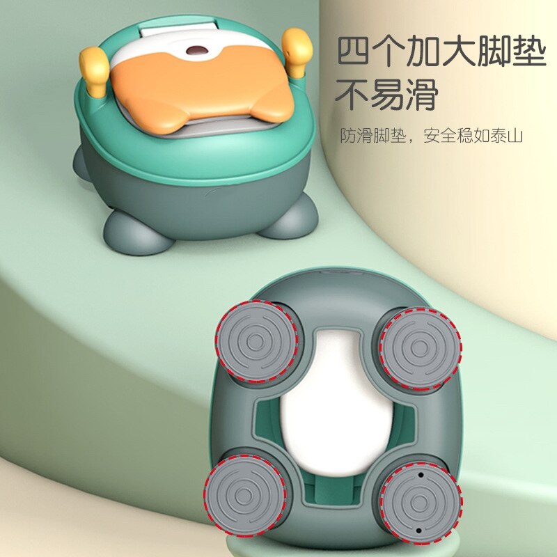 Draagbare babypot, multifunctioneel babytoilet, autopotje, kinderpotje, meisjespotje, jongenspotje, kinderstoel, toiletbril, kinderpotje