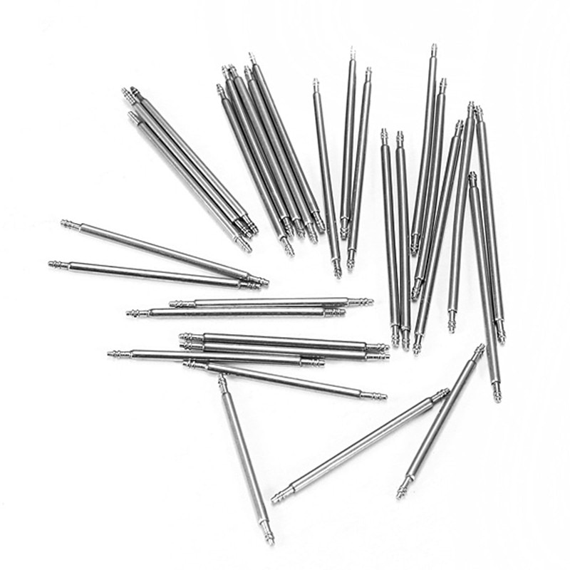 Cymii 30 stks Gemengde 23mm-37mm Horloge Pin Voor Band Spring Bars Strap Link Pins Rvs uitstekende Band Naald