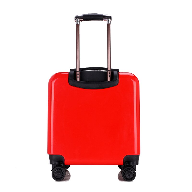 De Universele Wiel Bagage Mini Boarding Case Kleine Trolley Koffer Wachtwoord Koffer 18 Inch Unisex Zakelijke Bagage