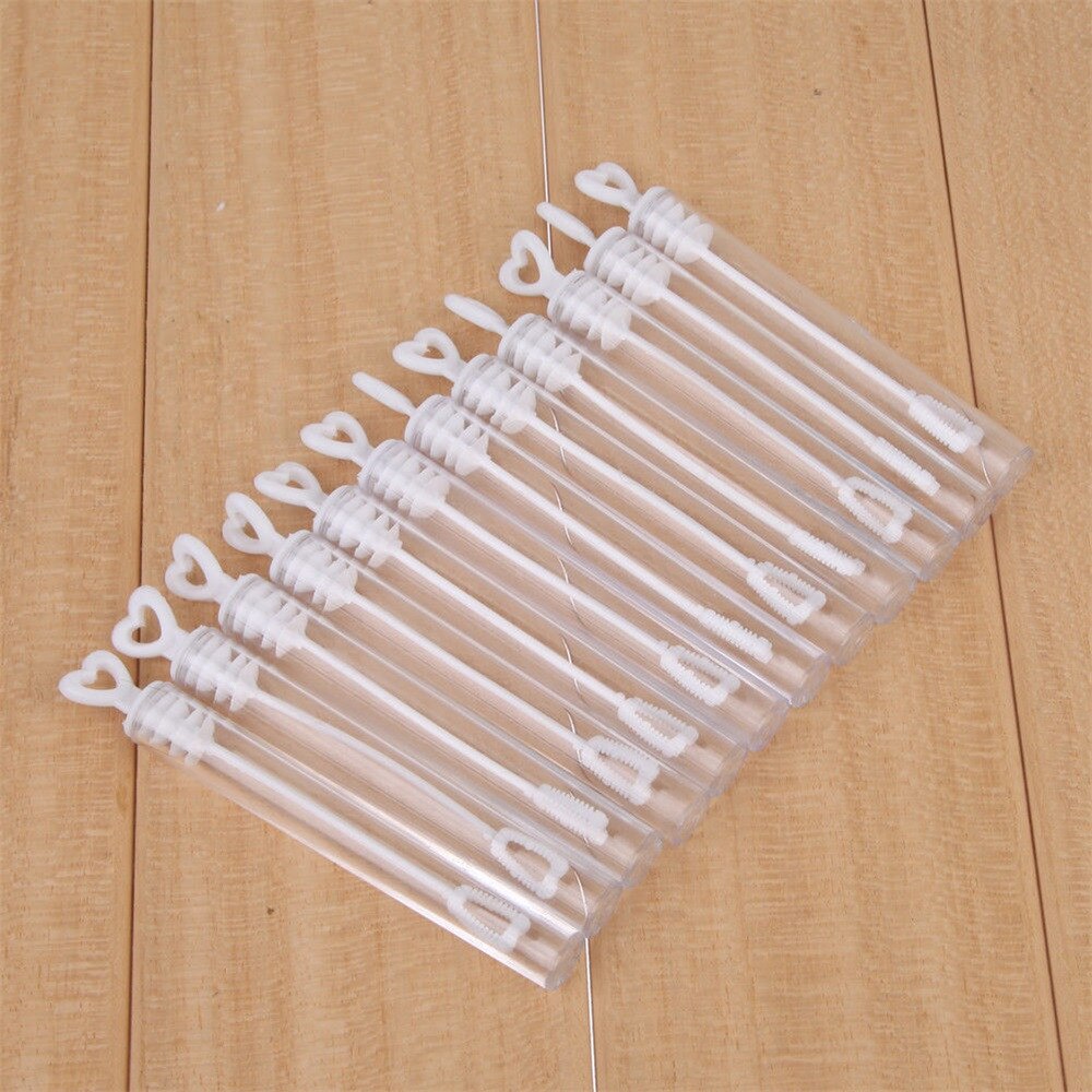 24pcs Wedding Bubble Wand With Empty Bubble Soap Bottles Birthday Party Supplies #J: 24pcs