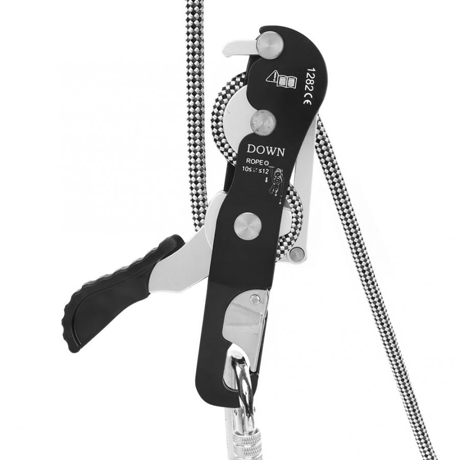 Professionele Klimmen Descender Self-Remmen Karabijnhaak Stop Touw Klem Grab Rescue Klim Accessoires 150Kg Klimmen Accessoires