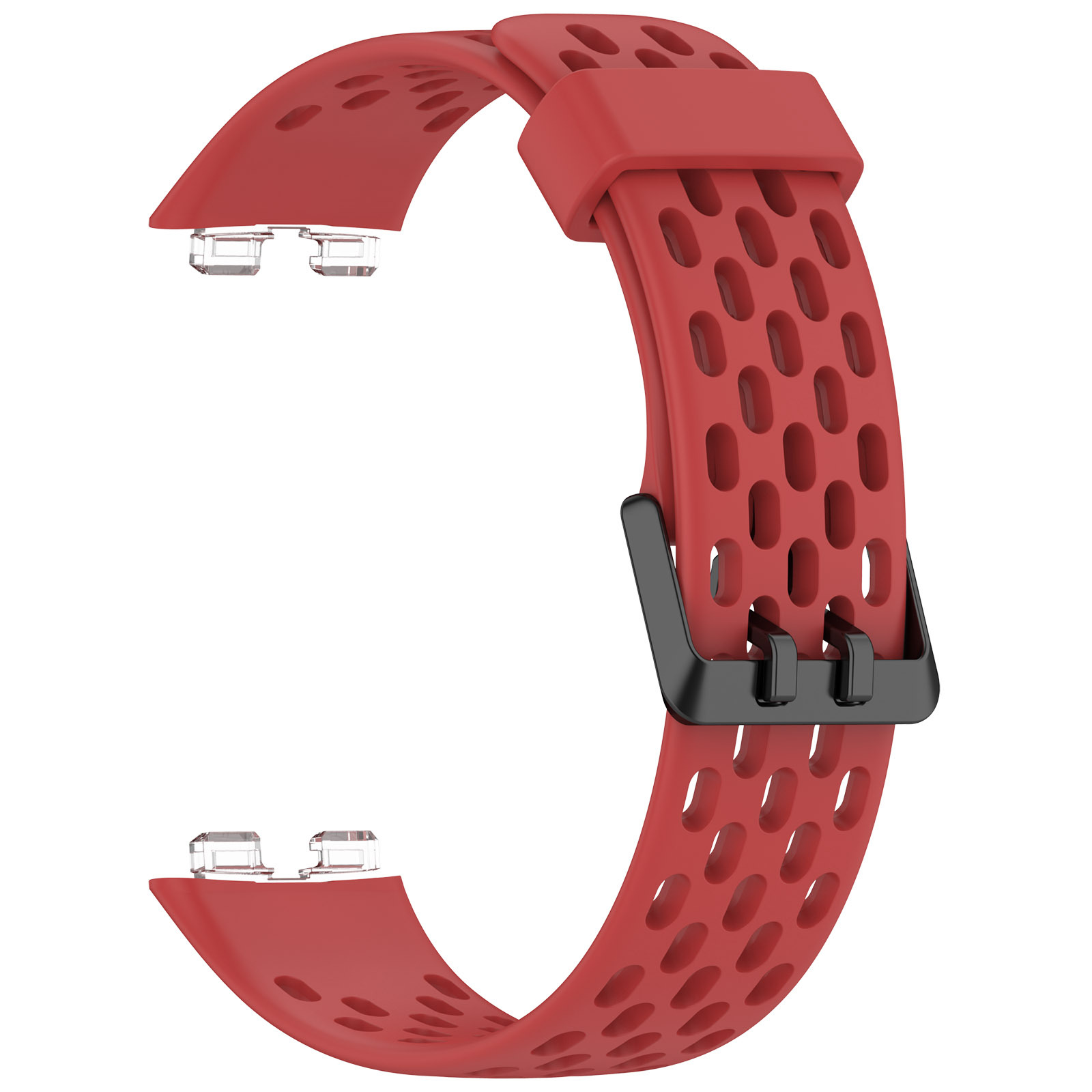 Silikonirannekkeet huawei band 10 9 8 nfc correa lisävarusteet älykellon vaihtoranneke huawei band 10 -kellonranneke: Musta vihreä / 16mm