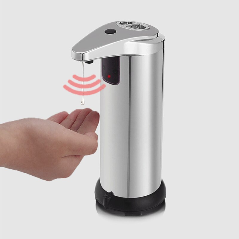 Smart Sensor Liquid Soap Dispenser Stainless Steel Automatic Liquid Soap Dispenser Induction Dispenser Home Kitchen Bathroom